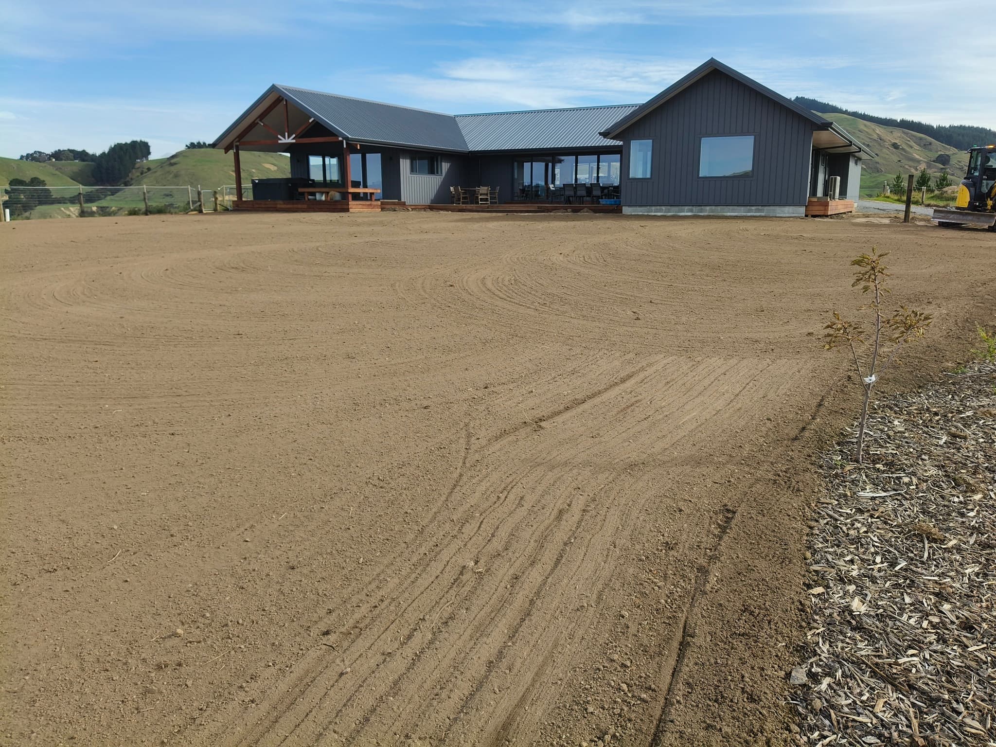 Large scale residential earthworks and site levelling