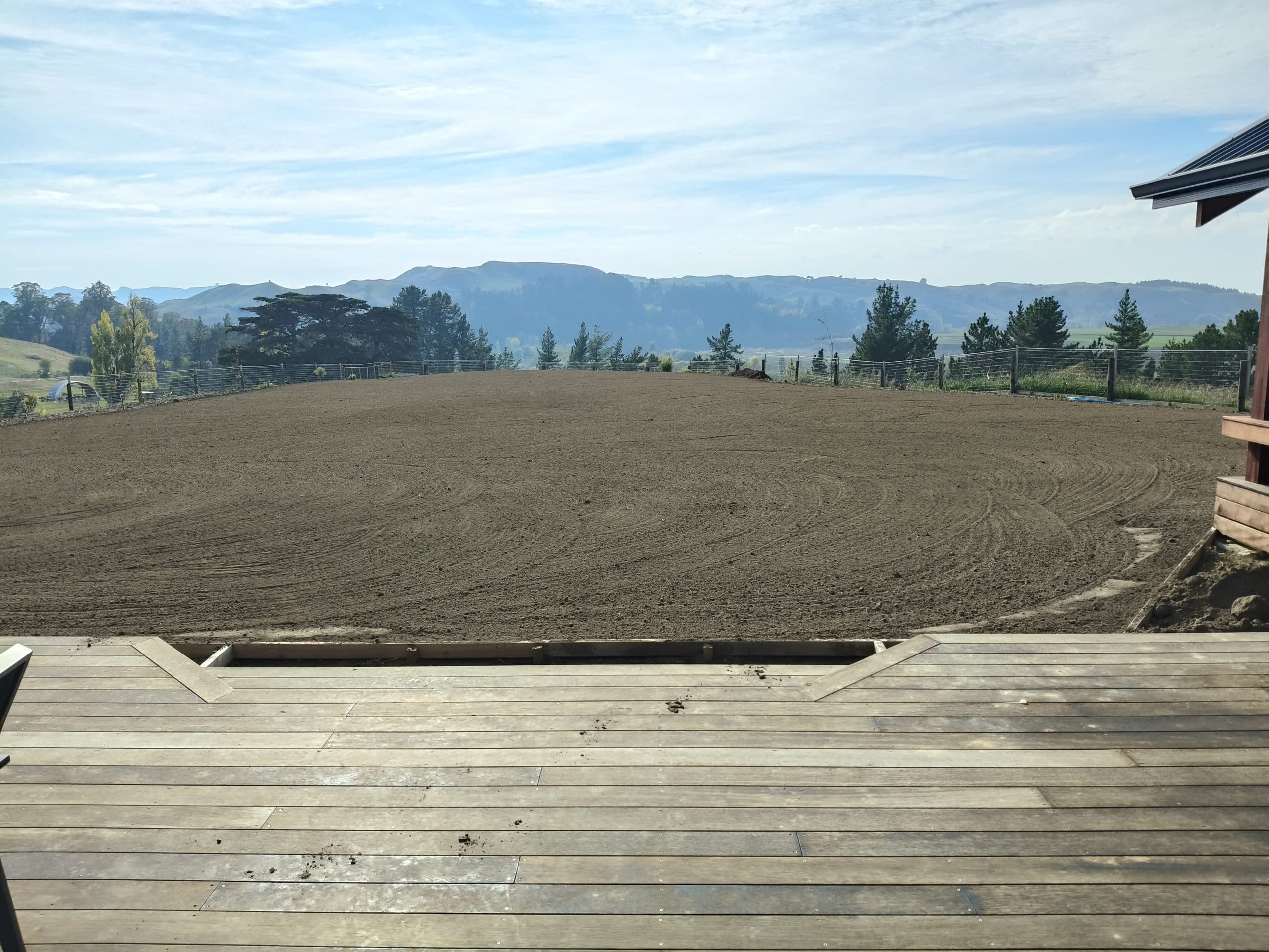 Excavation and earthworks site