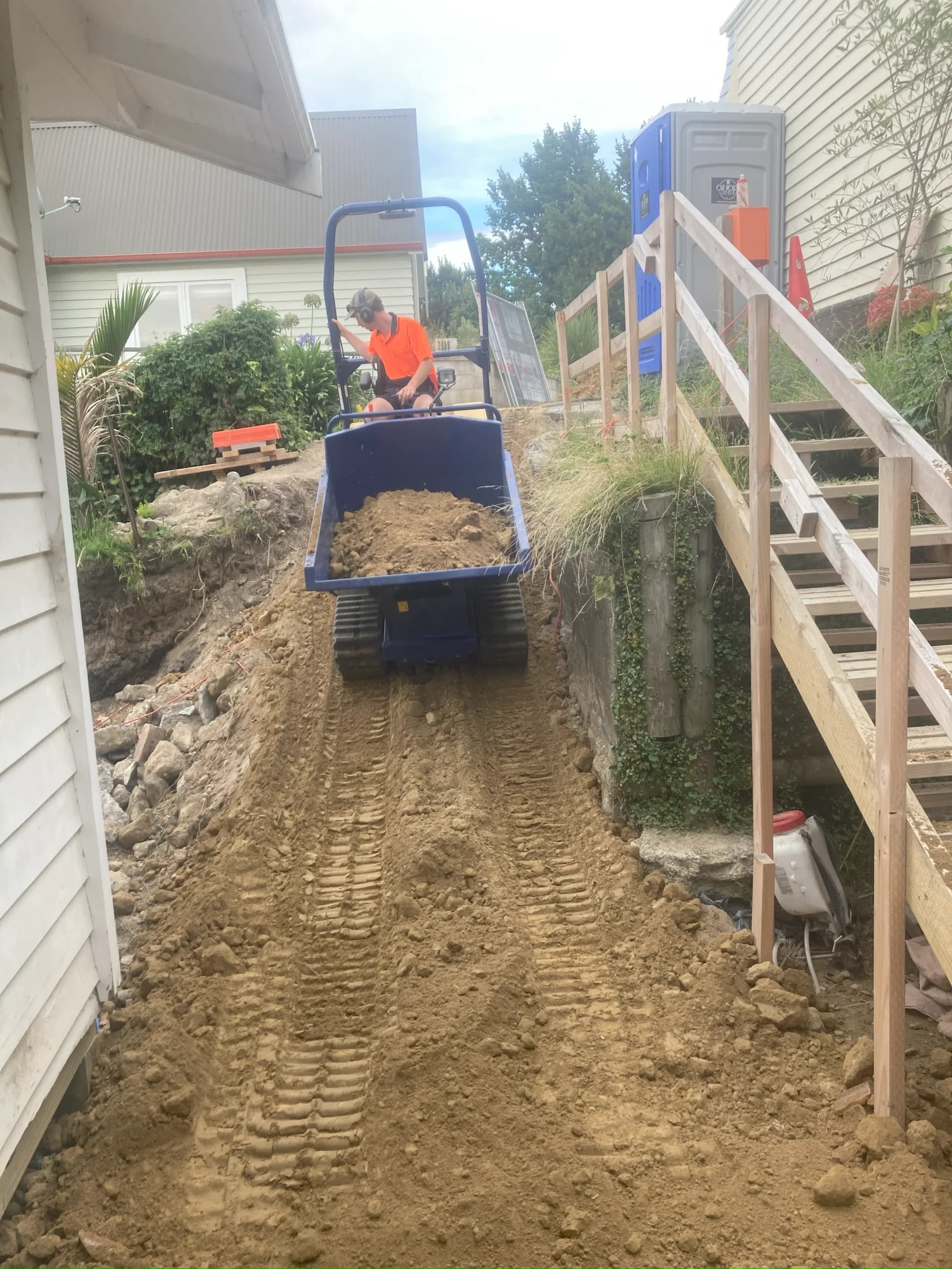 Site works and earthmoving