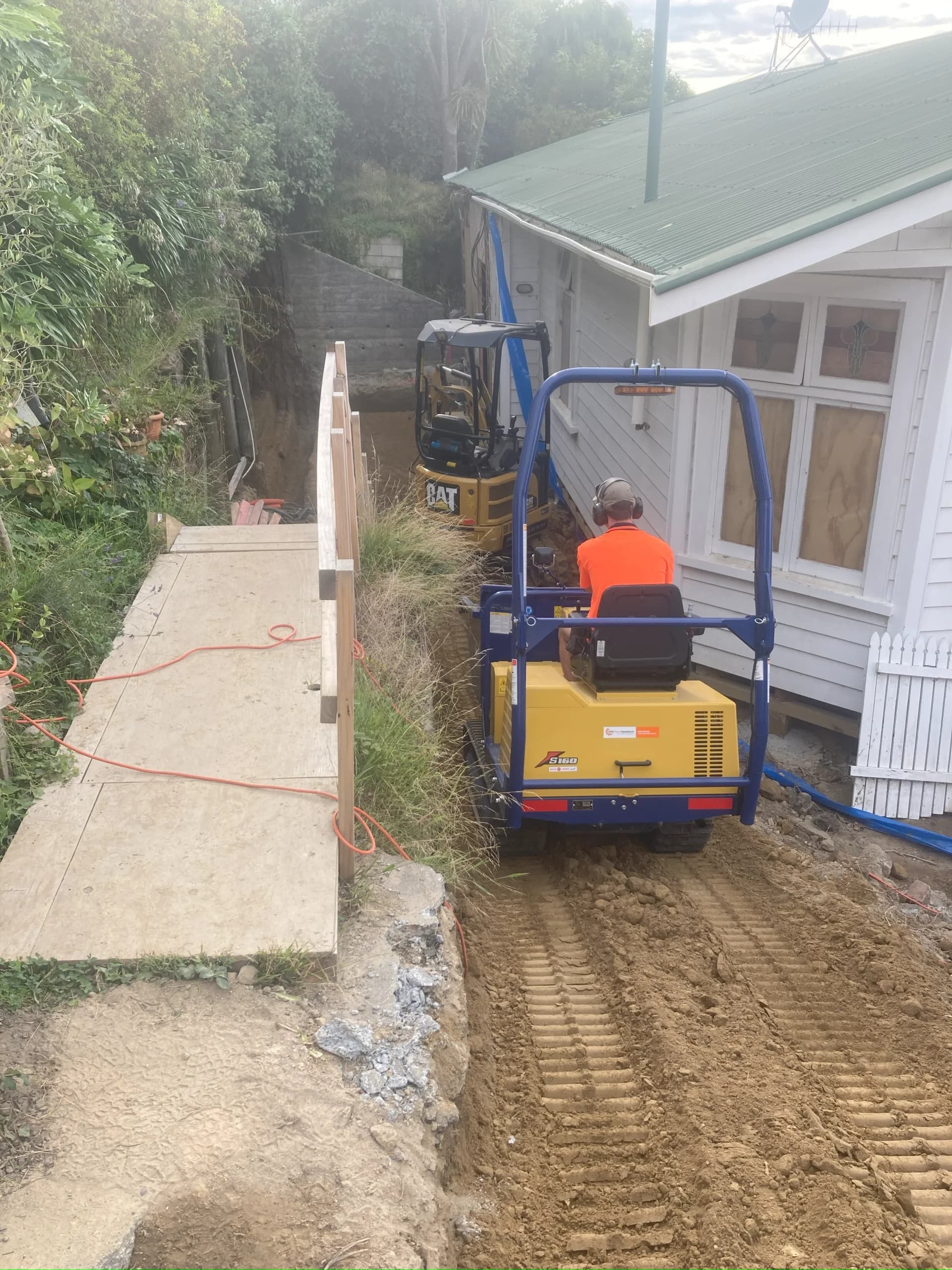 Residential earthworks and grading