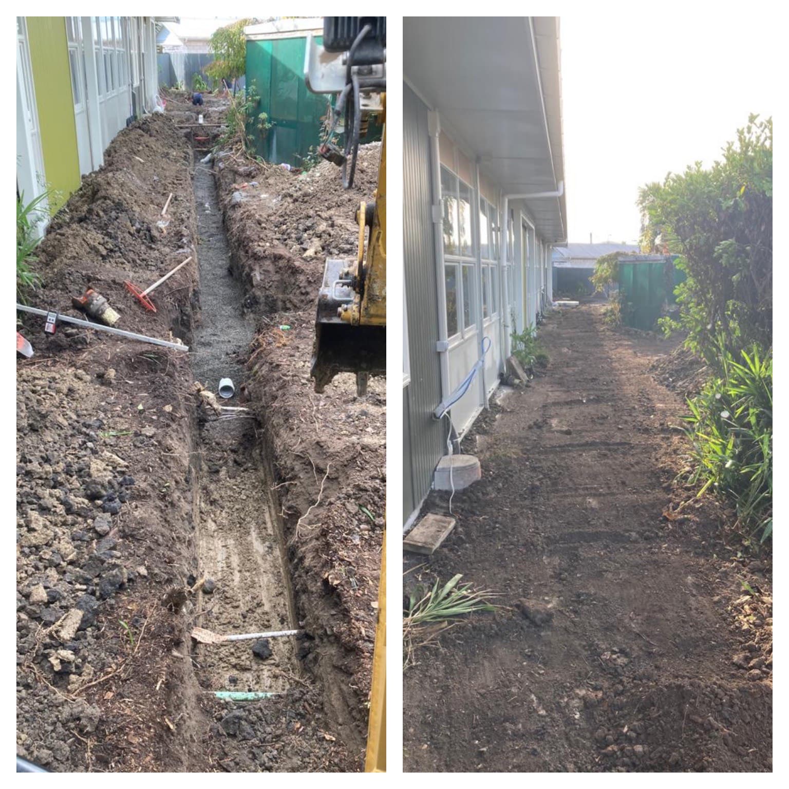 Gravel driveway and access track work